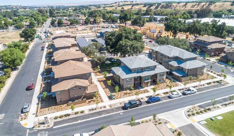 Oak Park Aerial After