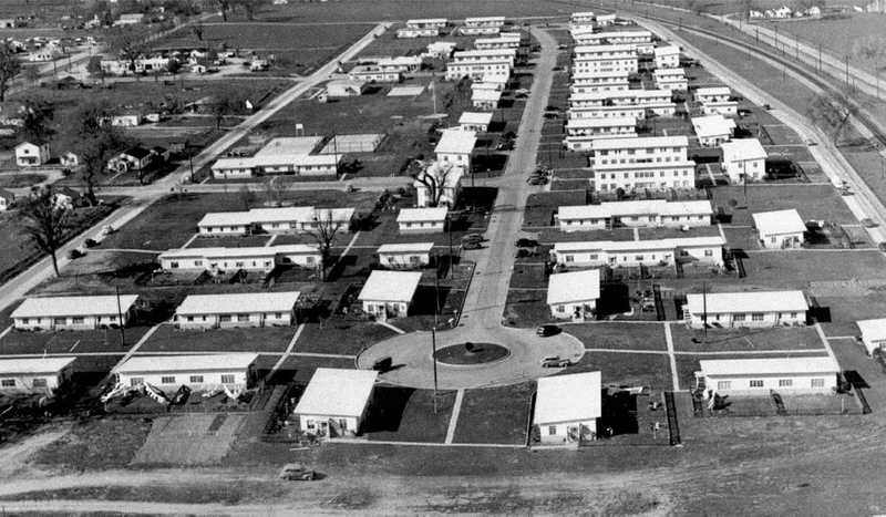 Oak Park Aerial Before